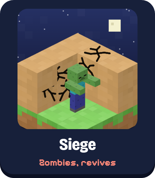 Siege: zombies and downed players