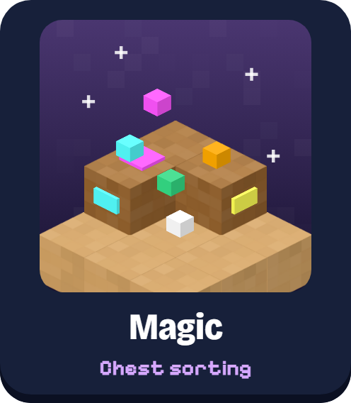 Magic: chest sorting